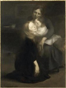 Intimité La Grande Soeur (autre Titre) — Eugène Anatole Carrière