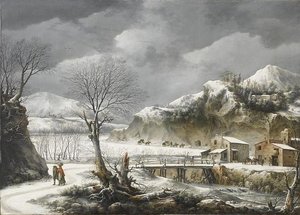 Paysage D'hiver — Francesco Mochi