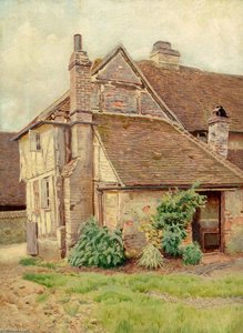 Exterior Of House At Dorking — Ernest C Christie