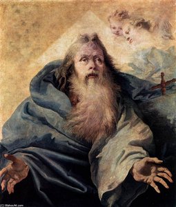 God The Father — Giovanni Domenico Tiepolo