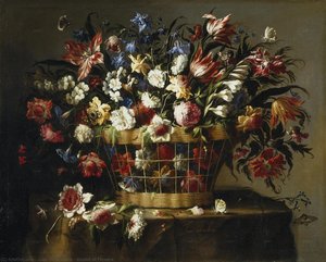 Basket Of Flowers — Juan De Arellano
