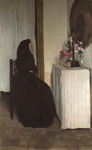 The Widow — Ramon Casas I Carbó
