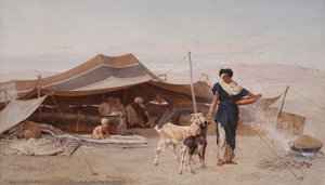 An Arab Home — Frederick Goodall