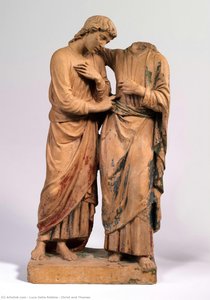 Krisztus És Szent Tamás — Luca Della Robbia