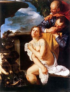 Artemisa Susanna Ei Vecchioni — Artemisia Gentileschi