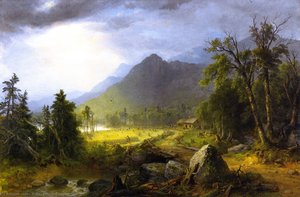The First Harvest In The Wilderness — Asher Brown Durand