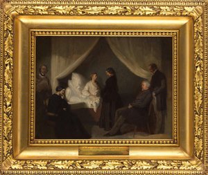 Chopin On His Deathbed\n\nview 1 — Teofil Antoni Jaksa Kwiatkowski