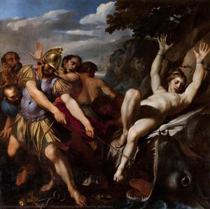 Orlando Befreit Olympia Vor Dem Seemonster — Ludovico Carracci