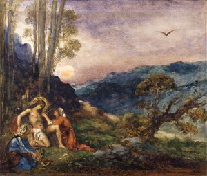 San Sebastián Socorrido — Gustave Moreau