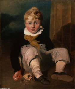 Boy At Marbles (henry Cotman) — John Sell Cotman