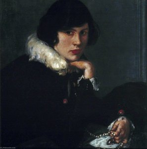 The Lady With The Amethyst — Charles Haslewood Shannon