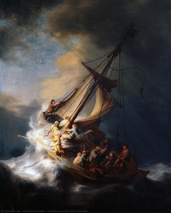 The Storm On The Sea Of Galilee — Rembrandt Peale