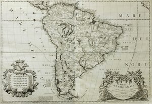 America Meridionale — Vincenzo Maria Coronelli