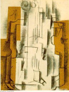 Nature Morte Au Violon — Georges Braque