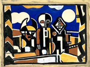 Estudio Para El Creación De La Tierra — Fernand Léger