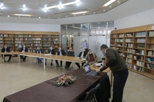 Library Architect Meeting Beginning — Muneer Mohamed Elbaz