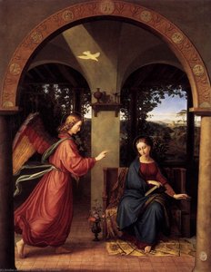 Annunciation — Julius Schnorr Von Carolsfeld