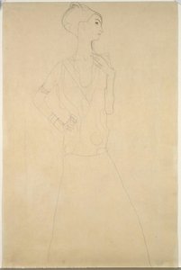 Danseuse Penchée Avec Bras Déplié — Gustave Klimt
