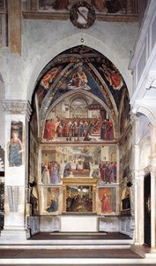View Of The Sassetti Chapel — Domenico Ghirlandaio
