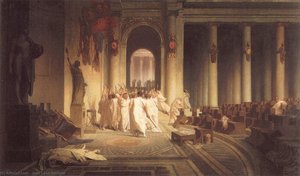 The Death Of Caesar — Jean-léon Gérôme