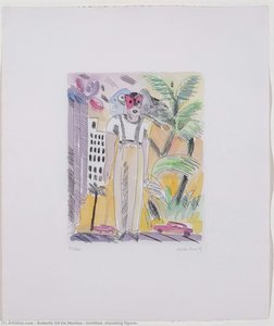 Untitled (standing Figure) — Roberto Gil De Montes