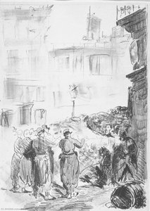 The Barricade — Édouard Manet