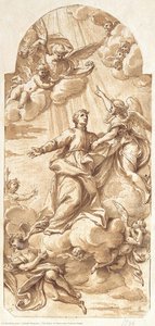 The Glory Of Saint John Francis Regis — Camillo Rusconi