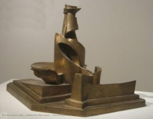 Développement D'une Bouteille Dans L'espace — Umberto Boccioni