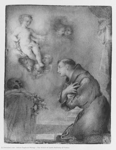 The Vision Of Saint Anthony Of Padua — Anton Raphael Mengs