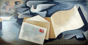 Serviço Postal (postal Service) — Maria Keil / Fábrica De Cerâmica Viúva Lamego