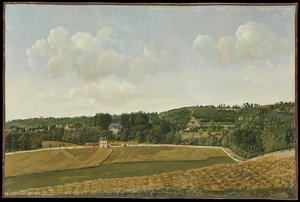 View Of Châtenay — Achille Etna Michallon