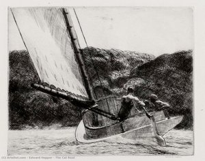Il Cat Boat — Edward Hopper