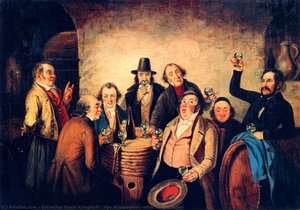 The Winetasters (after Hasenclever) — Cornelius David Krieghoff