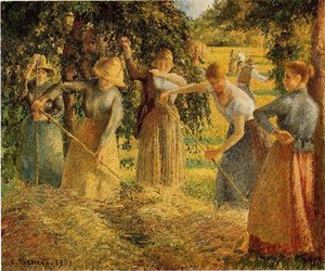 Høst Ved Éragny — Camille Pissarro