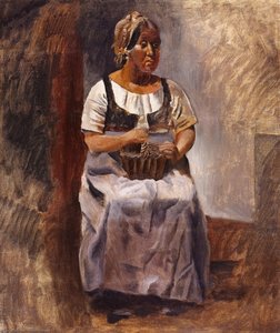 Figura En Alfombras De Scutari — Henri Matisse