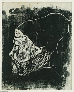 Jølster Woman With Hood — Nikolai Astrup