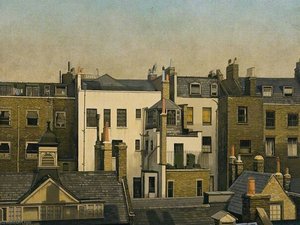 The Backs Of Houses, Harley Street, London — Algernon Cecil Newton