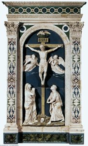 Crucifixion — Luca Della Robbia