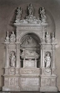 Monument Of Ascanio Sforza — Andrea Dal Monte Sansovino