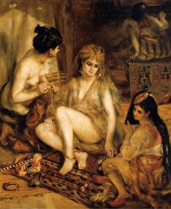 Harem (poznato I Kao Pariške Žene U Kostimu Kao Alžirci) — Renoir