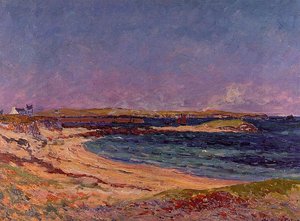 The Portivy Beach — Maxime Emile Louis Maufra