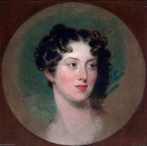 Head Of A Lady (after Thomas Lawrence) — John Wood