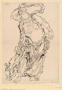 Nio The Guardian — Katsushika Hokusai