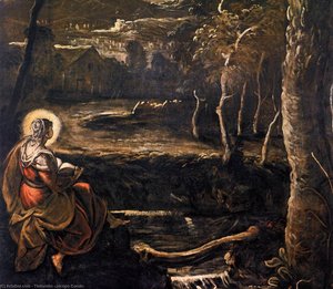 Santa María De Egipto (detalle) — Jacopo Tintoretto
