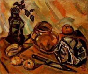 Naturaleza Muerta Con Cuchillo — Joan Miró