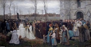 Plantation D'un Calvaire — Jules Adolphe Aimé Louis Breton
