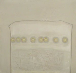 White Oil With Yellow Dots — Prunella Clough
