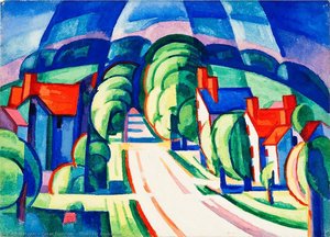 Study For Aspiration — Oscar Bluemner