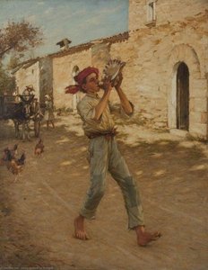 Crying Fish In Spain — Henry Herbert La Thangue
