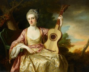Portrait Of Maria Walpole — ფრენსის კოუტსი